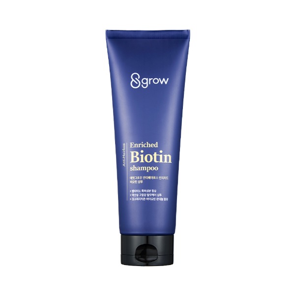 Dầu gội kích thích mọc tóc, giảm rụng tóc 8grow Anti Hairloss Enriched Biotin Shampoo 220gr